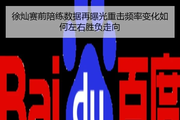 徐灿赛前陪练数据再曝光重击频率变化如何左右胜负走向